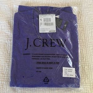 Men’s size L purple v neck 100% cashmeres sweater